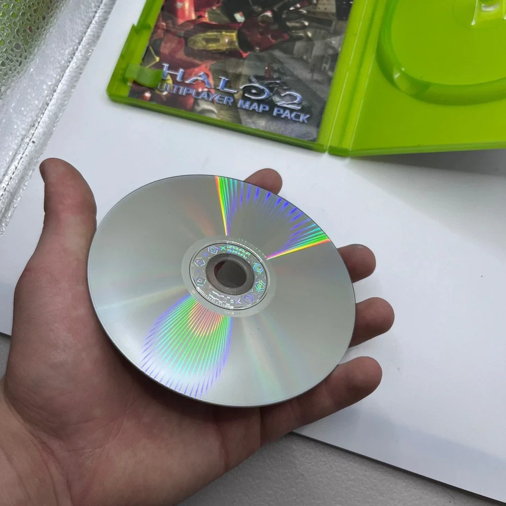 Microsoft Halo 2 Multiplayer Map Pack Xbox One Size Green Expansion Disc CIB